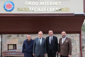Ordu Valisi Erol’dan İnternet Gazetecileri Derneği’ne Ziyaret